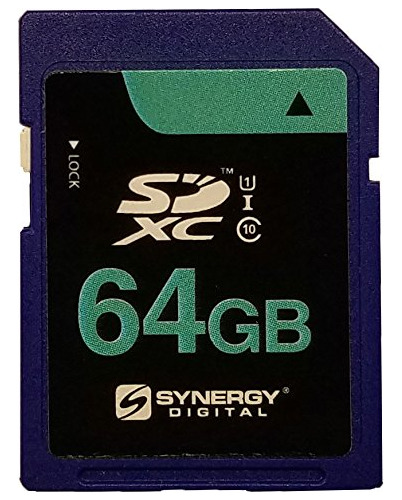 Tarjeta Memoria Synergy Para Videocamara Digital Funciona Hf