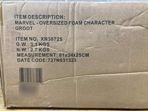 Groot 1/1 Marvel Infinity Saga Neca Iron Man Thor Original