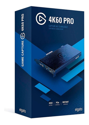 Capturadora Video Tarjeta 4k60pro 60fps Pcie/hdmi Elgato