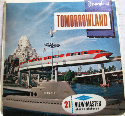 Vintage View Master De Tomorrowland Años  60s