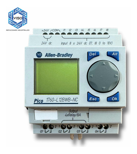 Allen Bradley Plc Pico 1760-l12bwb-nc (Usado)