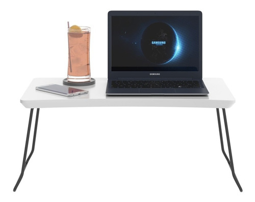 Mesa Suporte Para Café E Notebook Dobrável - Várias Cores