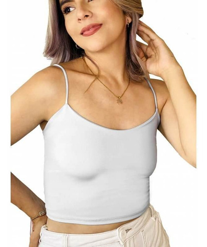 Blusa Praie Ref: Bl001blanco Oasis Crop Top Mujer