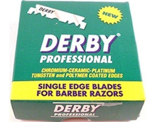 Cuchillas De Afeitar Profesionales Edge Derby Unica 100 Coun