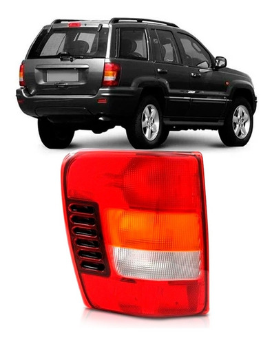 Lanterna Traseira Grand Cherokee 1999 A 2004 Tricolor