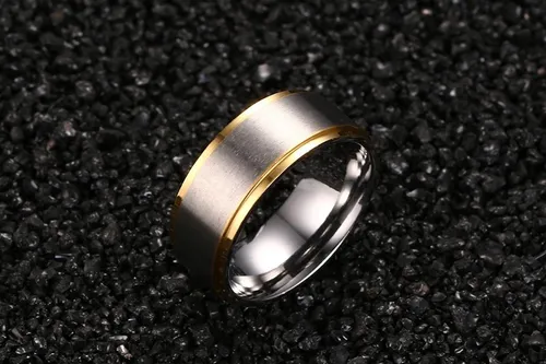 1 Argolla Acero Inox Wedd X August