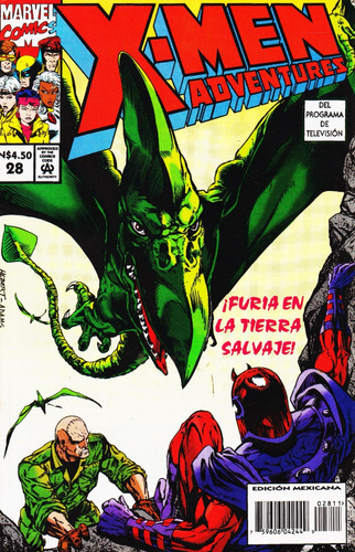 Comic X - Men Adventures # 28 Furia En La Tierra Salvaje 