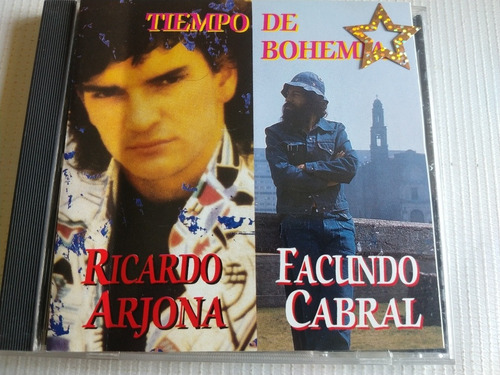 Ricardo Arjona Facundo Cabral Cd Tiempo De Bohemia Y