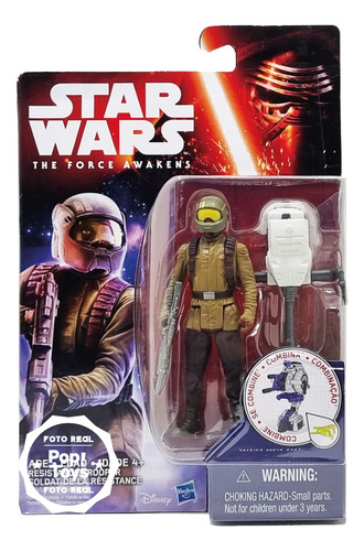 Hasbro - Star Wars - The Force Awakens - Resistance Trooper
