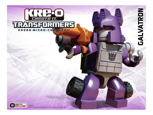 5 Minifiguras Originales De Transformers Kre-o Hasbro Tipole