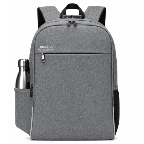Mochila Executiva Antifurto Polares Usb 40l Notebook 17 Impermeáv...