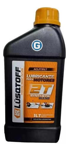 Aceite Lubricante Motores Sintético 2t 1lt Lusqtoff Acl2ts1l