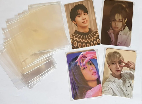 Protectores X 100 Para Photocard Album Bts Black Pink Twice