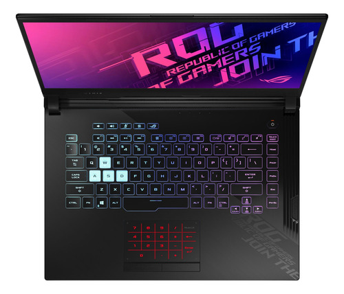 Notebook Asus Rog I7-10750h 8gb 512gb Ssd 15,6 Fhd Gtx1650ti