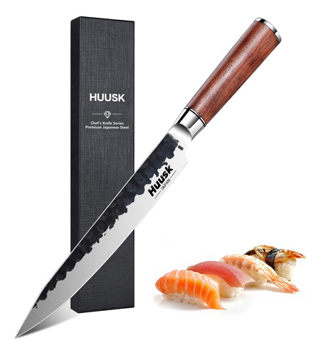 Cuchillo Japonés Para Cortar Sushi De 8 Pulgadas, Cuchillo D