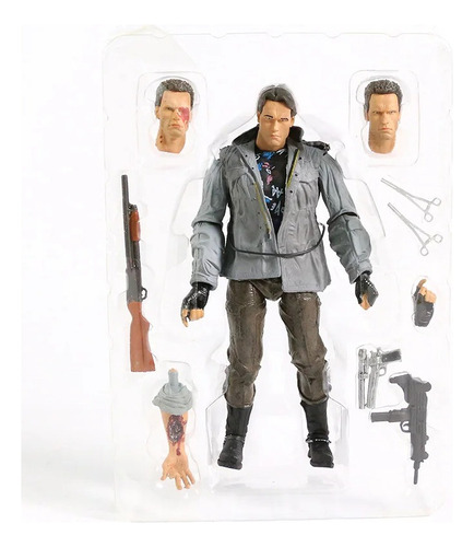 Boneco De Ação Arnold Schwarzenegger Terminator T-800 Neca