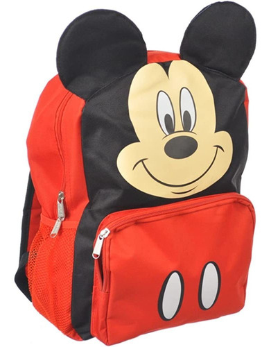 Mickey Mouse Big Sonrisas - Mochila Talla Única Color Rojo