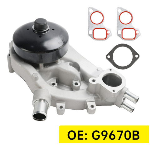 Water Pump For Chevrolet Vortec 4.8l 5.3l 6.0l 07-19.