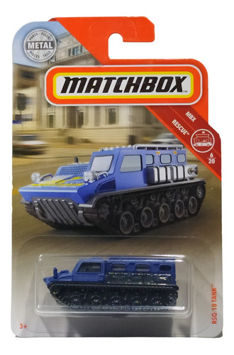 Matchbox Rsq-18 Tank 44/100 Ed-2019 C-21
