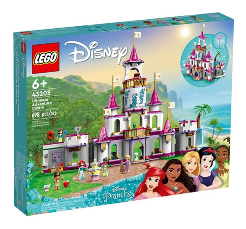 Lego Disney Gran Castillo De Aventuras 43205 - 698 Pz