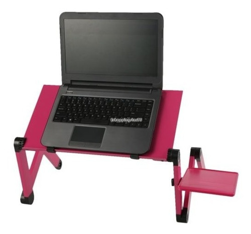 Mesa De Notebook Portátil Plegable Ajustable Dual Cool Fan S