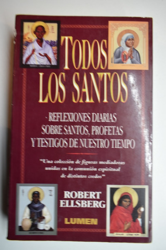 Todos Los Santos: Reflexiones Diarias Sobre Santos, Profc206