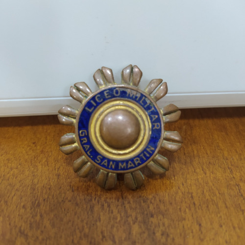 Antiguo Pin Insignia Liceo Militar General San Martín #2 (Usado)