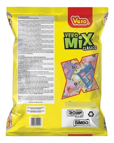 Surtido De Dulces Vero Mix Clásico 1.5 Kg