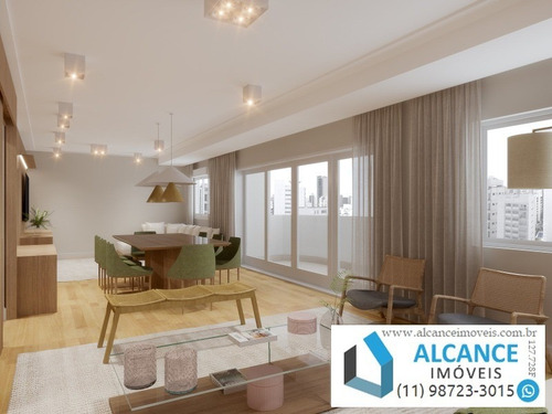 Imagem 5 de 10 de Apartamento Com 154 M², 3 Quartos, 1 Suítes E 2 Vagas, À Venda No Edifício Fernand Léger, Em São Paulo - Ap00287 - 34444212