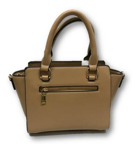 Imagen 2 de 6 de Bolso De Dama Mini Tote Diseño Flores Con Correa Ajustable