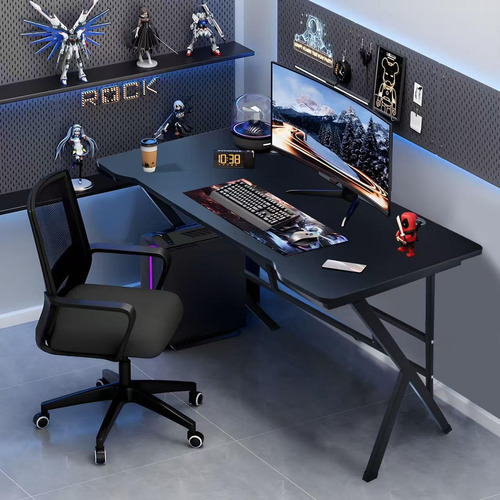 Syekcl Escritorio Ergonómico Grande Para Juegos Escritorio
