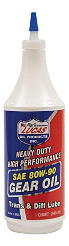 Lucas Luc10043 Aceite Sae 80w-90 Heavy Duty Gear Oil - 1 Cua