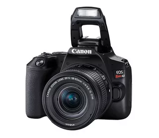 Canon Eos Rebel Kit Sl3 + 18-55mm Dslr Color Negro