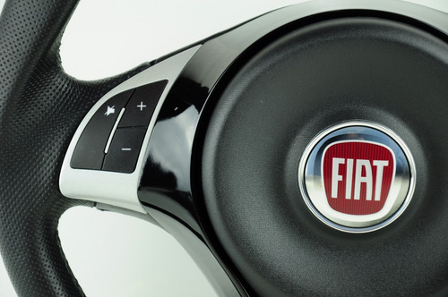 Imagem 4 de 7 de Volante Palio Esportivo Fiat Comandos De Som Original C/ Led
