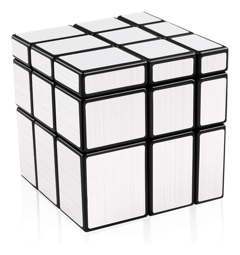 Cubo Magico Mirror Cube Espejo 3x3 Plateado Destreza