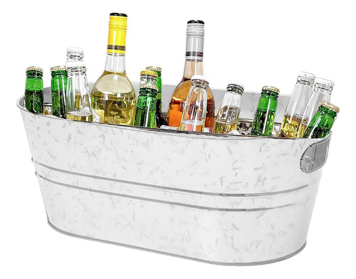 Galvanizada Para Bebidas,cubo Galvanizado Para Enfriar