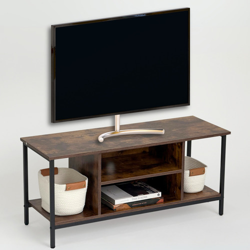 Mueble Para Tv Sala Mesa Television Adh-st-116 Hasta 55 PuLG Color Roble