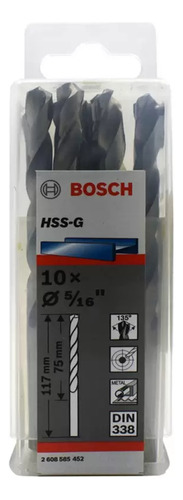 Brocas Para Metal Hss -g Bosch