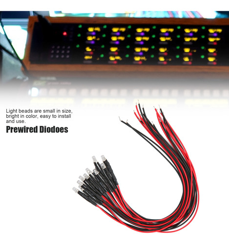 Diodos Emisores De Luces Led Precableados, Precableados, Red