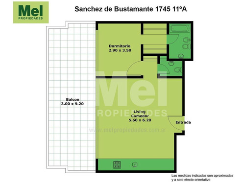 Imagen 12 de 12 de Departamento En El Emprendimiento Sanchez De Bustamante 1745
