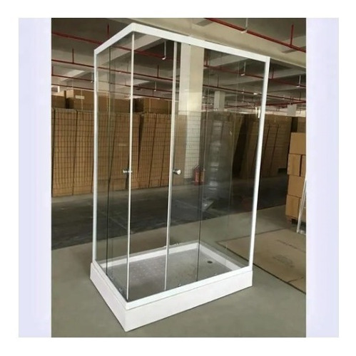 Shower Door Rectangular 80x120x180 Vidrio Templado Derecho Shower Door Rectangular 80x120x180 Vidrio Templado Derecho