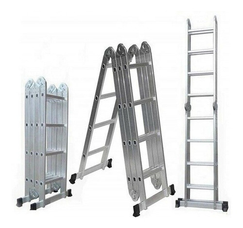 Escalera Articulada Multiproposito 4.7 Mts 16 P Certificada