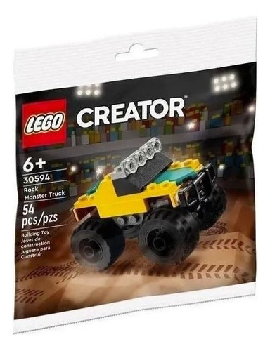  Lego 30594 Creator -  Rock Monster Truck 54 Piezas Cantidad De Piezas 54