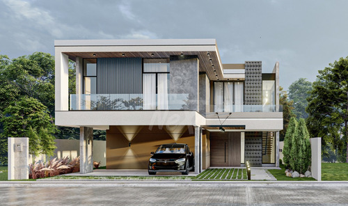 Espectacular Casa En Urbanización Cerrada De Santiago (hfc-221)