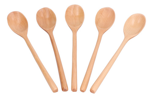 Cuchara De Comida, Mango Largo, 5 Unidades, Para Mezclar Arr