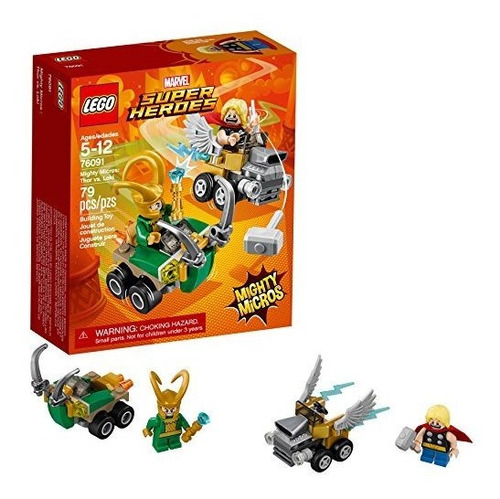 Lego Superheroes Mighty Micros: Thor Vs. Kit De Construcción