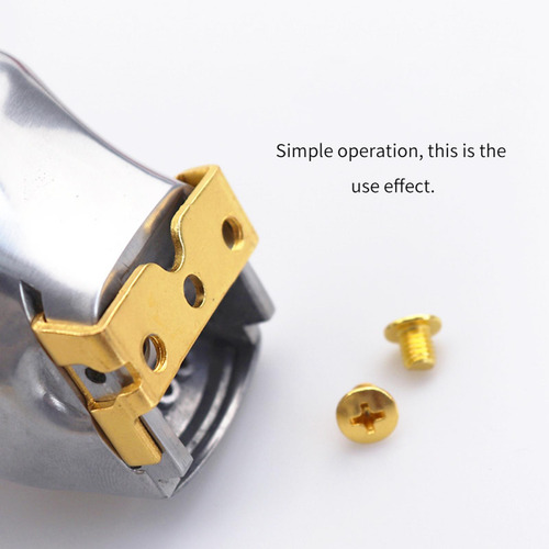 Tijeras De Empuje Eléctricas De Metal, Kit De Soporte Oro
