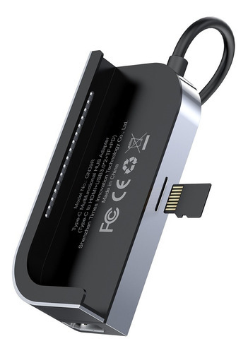 Hub Adaptador P/ iPad E Macbook Type-c Hdmi 6 Em 1 Baseus