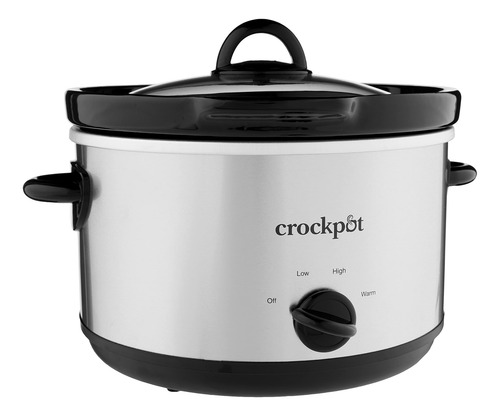 Olla Electrica Coccion Lenta Redonda Crock-pot Acero Para 5