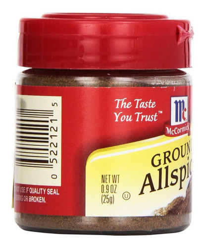 Ground All Spice Mc Cormick 25 Grs